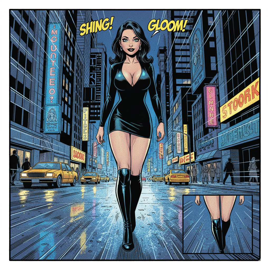 Comic Book AI Art Style